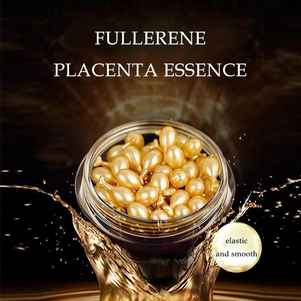 2 Stuks Schapen Placenta Essence Fullerene Schapen Placenta Collageen Crème Intensieve Gezichts Hydraterende Platina Vloeibare Placenta