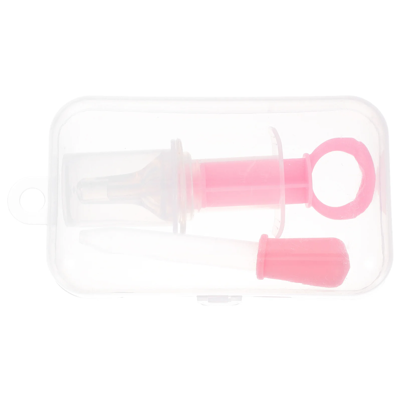 

1 Set Press-Type Pet Medicine Feeder Safe Accurate Dosage Dispenser Tool for Cats Dogs Rabbits Easy to Clean Pet Medication