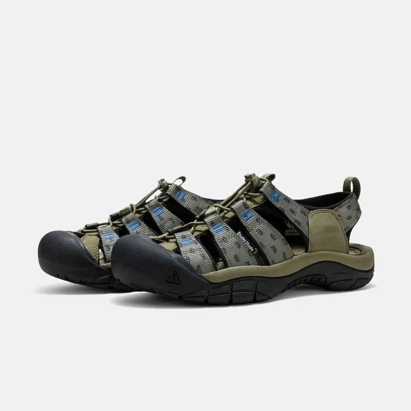 Cool Summer Sandals Men's Breathable Outdoor Walking Shoes Antiskid Male Sport Slippers Quick Dry Beach Sandals for Surfing Sea