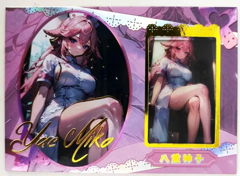 Anime Goddess Story Tamamo no Mae Kitagawa Marin Sangonomiya Kokomi collection card natale regalo di compleanno giocattoli di intrattenimento