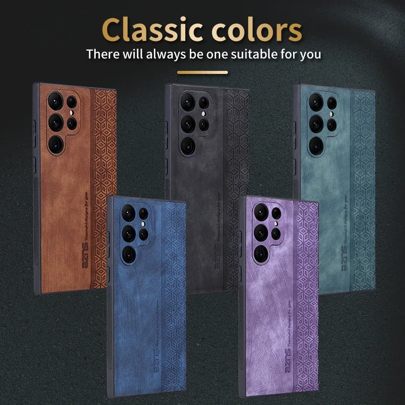 3D Embossing Case for Samsung Galaxy S26 Ultra S26 Plus S26 Cover Soft Matte Leather Shockproof Full Camera Protect Shell Fundas