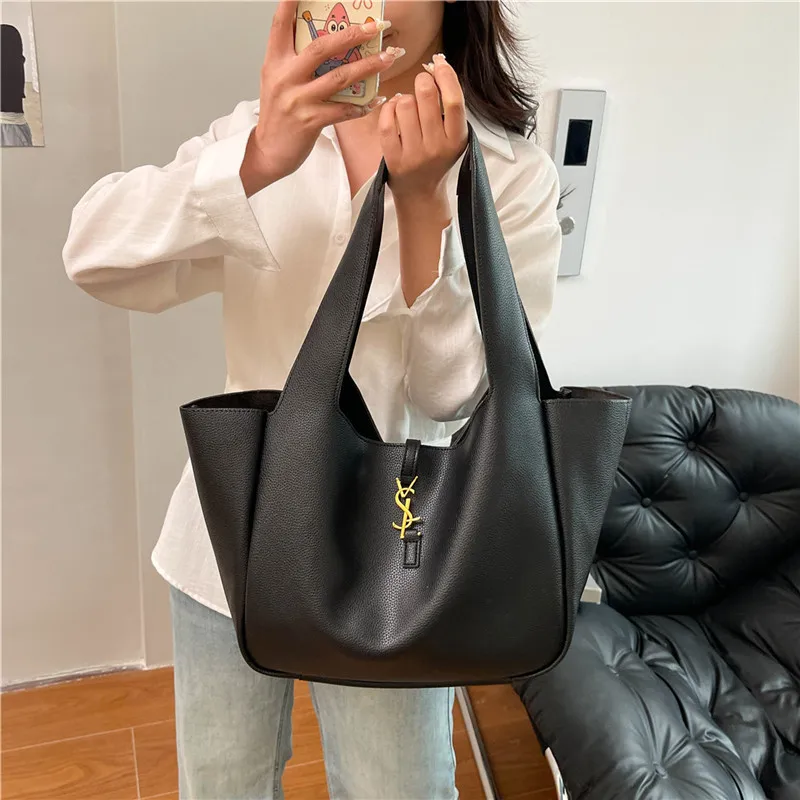Famosa marca 2025, nuevo bolso para axila texturizado de alta gama a la moda, bolso cruzado de un solo hombro para mujer