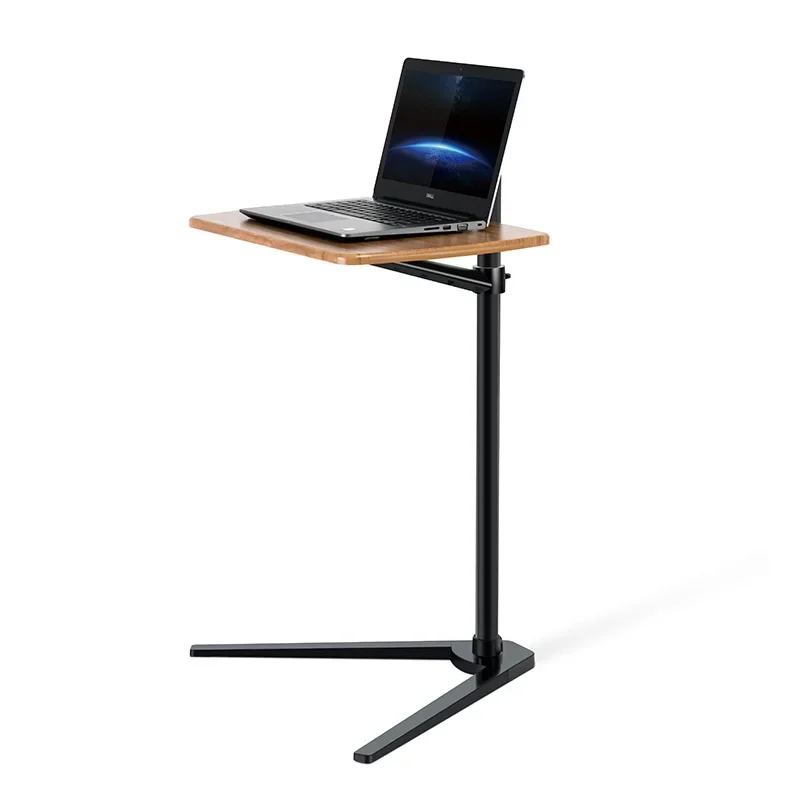 Adjustable Aluminum Laptop Floor Stand (UP-8T) - 7-20 Inch Compatible with Tablet & Notebook, Height-adjustable Sofa Desk & Beds