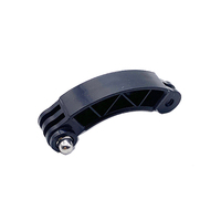 Extension Rod Short Curved Rod Helmet Bracket Extended Curved Rod For GoPro Hero 13 12 11 10 9 SJCAM Insta360 DJI Action Camera