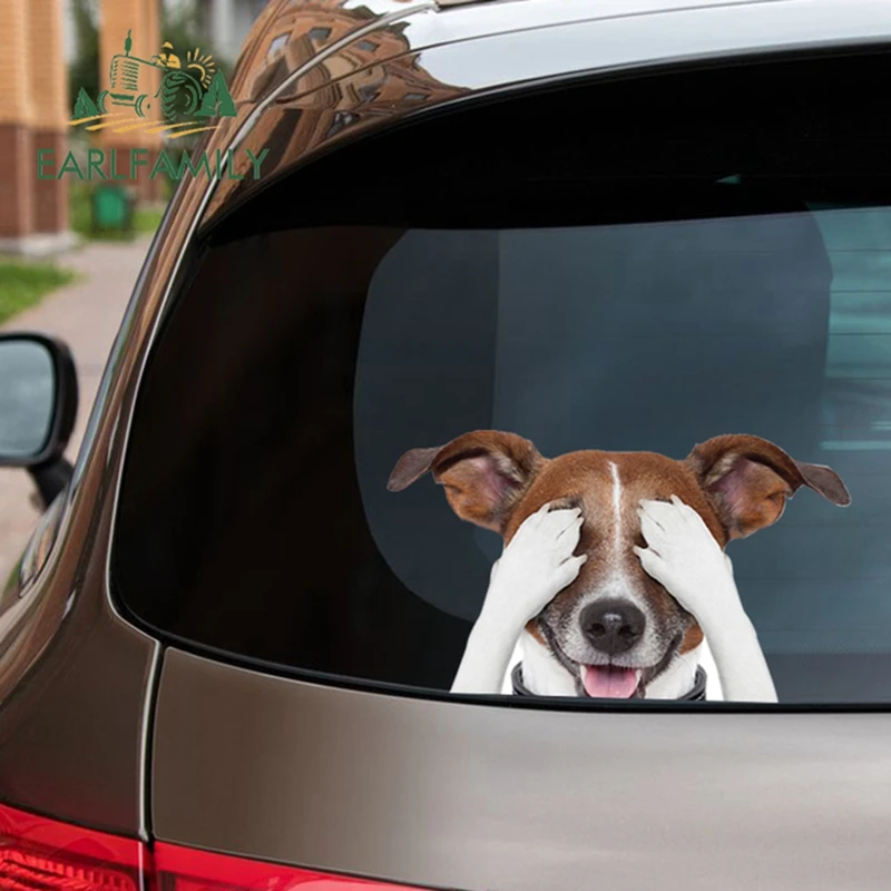 Z1076# Self-adhesive Decal For Jack Russell Terrier Car Sticker Waterproof Auto Decors on Bumper Rear Window Laptop