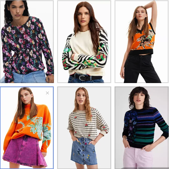 

Новый испанский вязаный пуловер с круглым вырезом и вышивкой для экспорта оригинального заказа