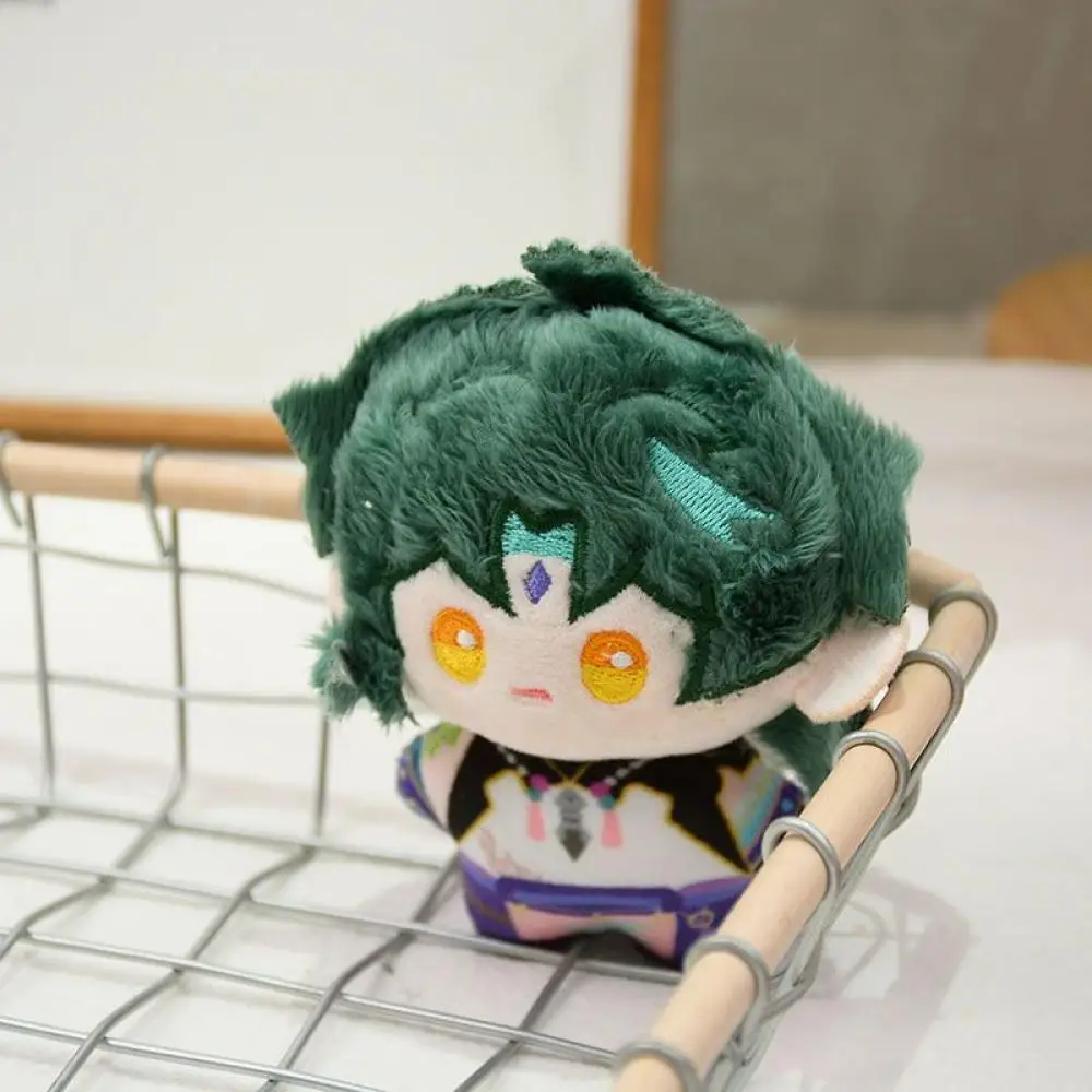 12 センチメートル原神インパクトシャオぬいぐるみキーホルダーかわいい綿人形バックパックペンダント装飾ゲーム周辺機器コレクション少年ぬいぐるみギフト