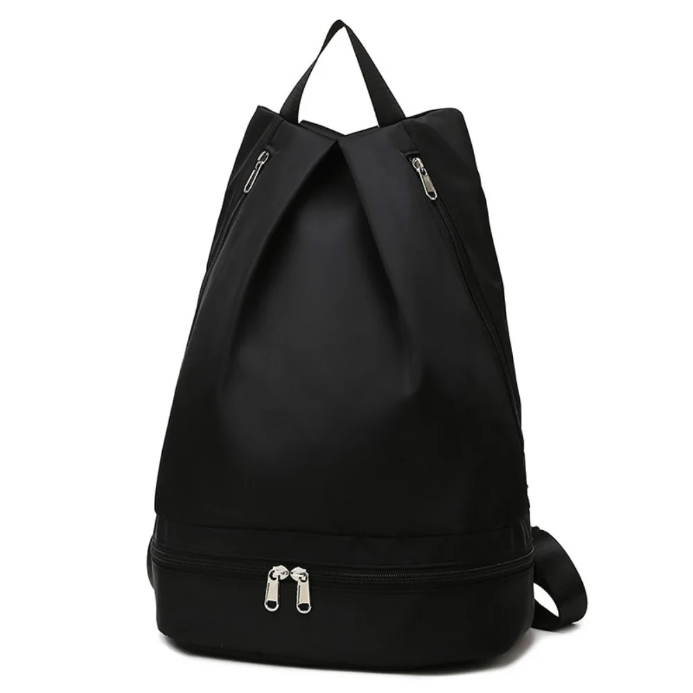

Waterproof Wet Dry Separation Fitness Bag Zip Backpack Multifunction Swimming Bag Splashproof Portable Basketball Soccer Pouch