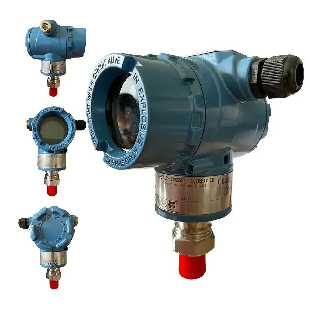 output 4-20mA+Hart high precision accuracy 0.075  level sensors absolute pressure 0-10 mbar  Industrial Pressure Transmitters