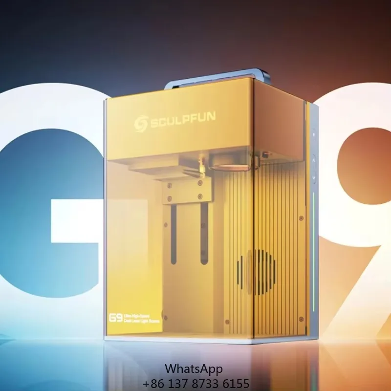 

SCULPFUN G9 Enclosed Lazer Engraver Cutter Desktop Hand Held Laser Steel Engraving Machine For Metal Card And Plastic