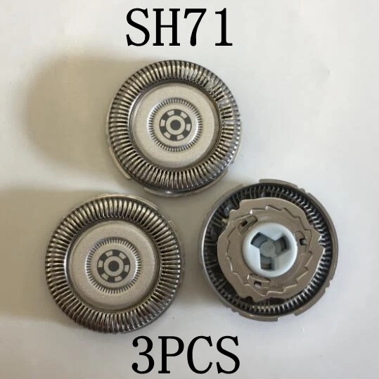 3PCS SH71 Replacement head sh70 Razor blade Heads for philips shaver S7980 S7940 S7887 S7886 S7710S7788 S7786 S7783 S7782 S7780