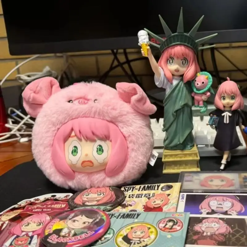 In Stock Spy Playing House Animal Party Series Vinyl Blind Box Anime Figure Figures Pendants Dolls Decorative Toys Surrounding