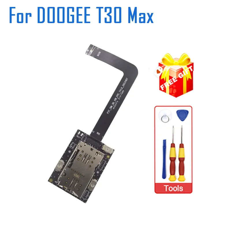 

New Original DOOGEE T30 Max SIM Card Holder Small Board With Transfer Cable Flex FPC Accessories For DOOGEE T30 Max Tablet