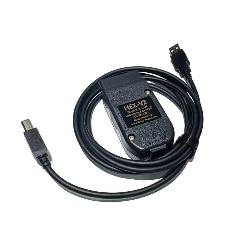 2026 Unlimited VINS VAGCOM Interface VCDS-CAN HEX V2 Update V26.3 for VW AUDI Skoda Seat 14 Languages Car Diagnostics Tool