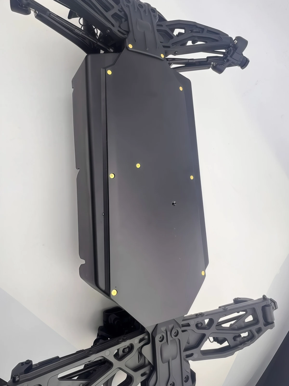 Nylon Chassis Guard Protector Upgrade Parts For ARRMA 6S 1/7 Mojave EXB V1 V2 Big Rock Fireteam RC Car Spare Parts