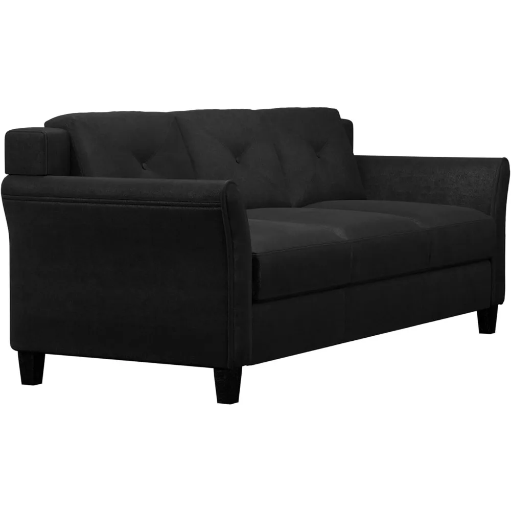 Harrington Sofa, Black,31.5