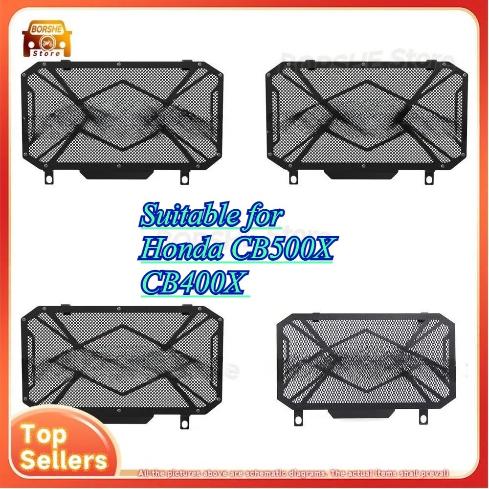 

Suitable for Honda CB500X CB400X radiator guard mesh radiator protector cover water tank protection net
