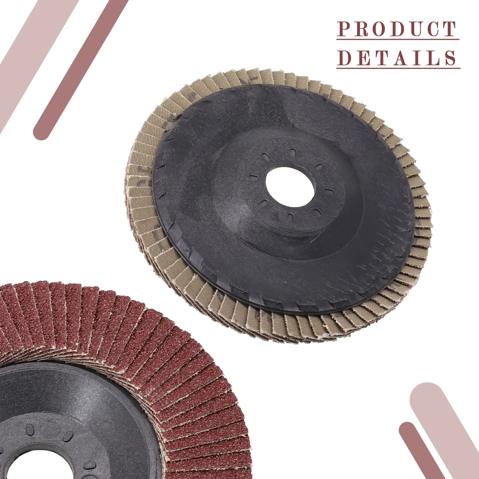 Emery Cloth Wood Angle Grinder Polishing Wheel Polishing Efficiency Service Life High Temperature Resistant Design