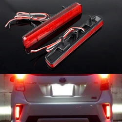 1pairs LED Rear Bumper Reflector Light For Toyota Prius V 2012-2017&For Scion tC 2014-2016 Rear Fog Signal Light Car Accessories