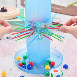 Pull Sticks Game Ker plunk Classic Kids Game With Beads Sticks And Game Unit Stick Games Helps To Build Close Interaction toy