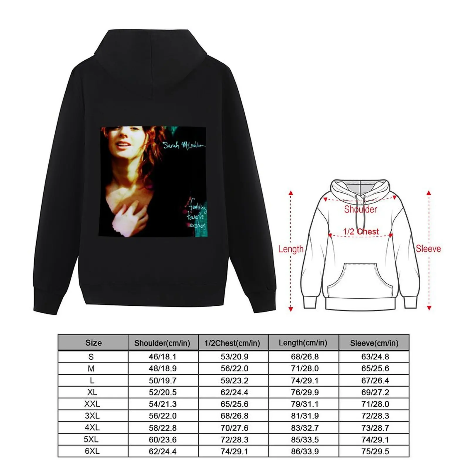 سارة ماكلاتشلان تدمير نحو النشوة هوديي النمط الياباني ملابس رجالي الخريف منتجات جديدة أنيمي الملابس رجل هوديي #5