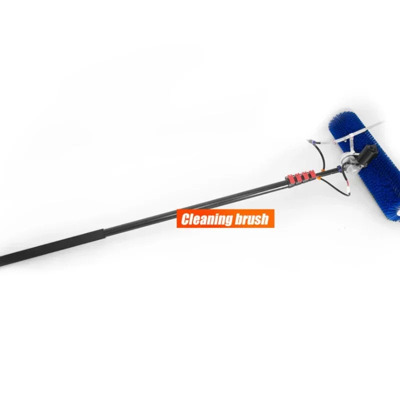 YYHCSSS High Quality Long Handled Solar Panel Cleaner Brush Rolling Dry Water Cleaning Solar Panels