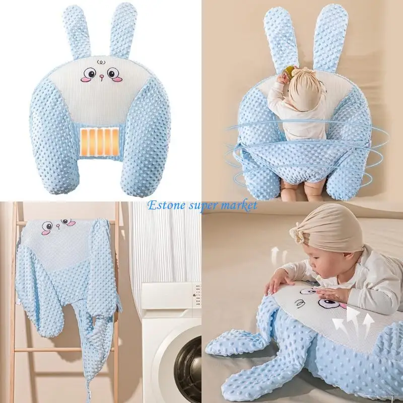 090B Baby Lying Feeding Slope Pillow Newborns Comforting Cushion Pad Spit-Up Prevent