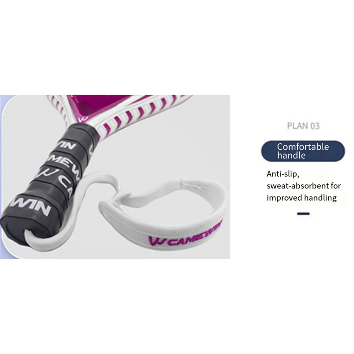 

AC22 Paddle Racket для взрослых, профессиональное углеродное волокно, мягкое теннисное весло из ЭВА с сумкой для ракеток