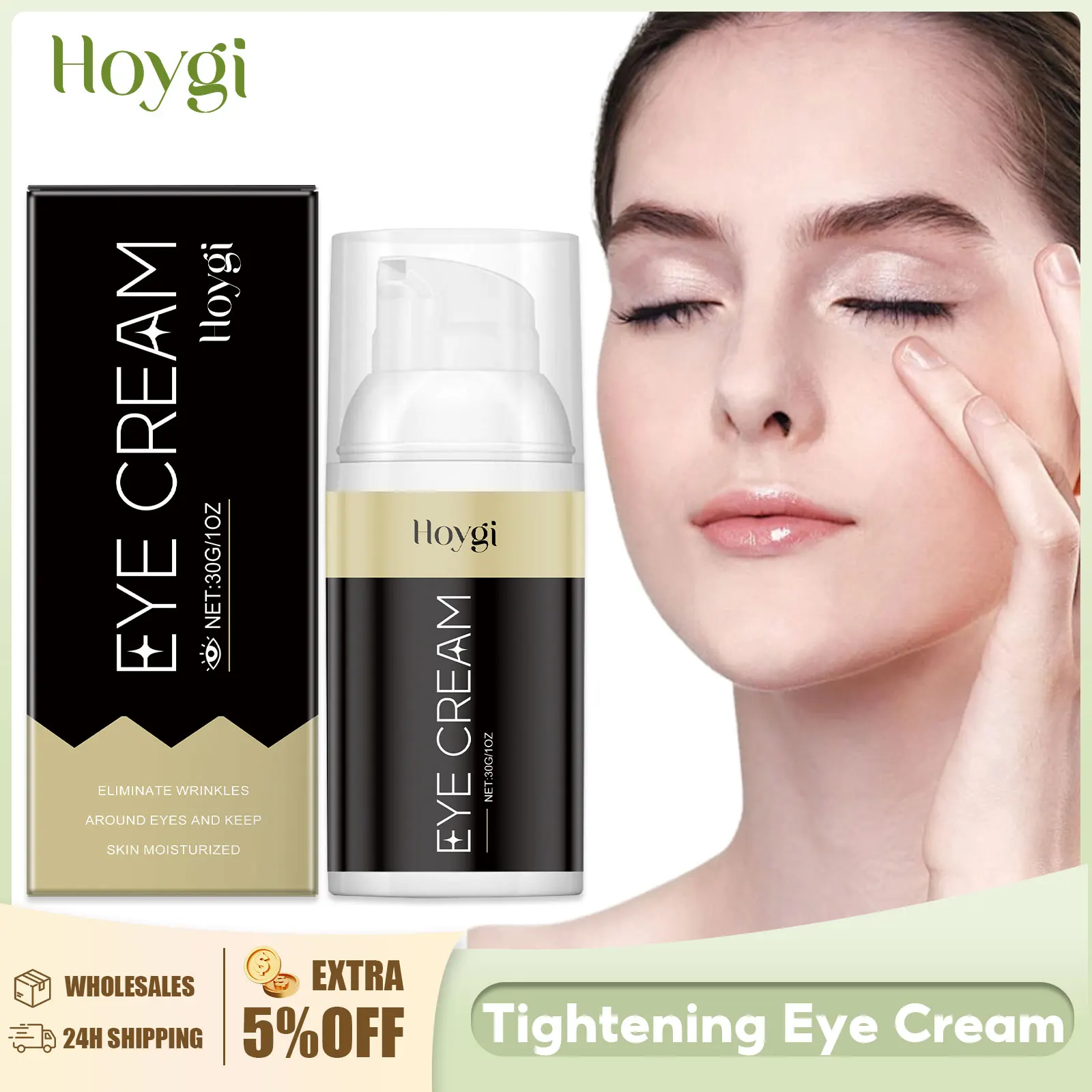 

Reduce Fine Lines Eye Cream Under Eye Dark Circle Remover Eye Bags Lifting Firming Anti Puffiness Brightening Eye Care Products