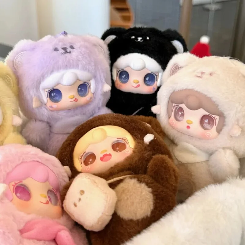 New Genuine Blind Box Yooki V4 Pendant Gen Bite Bear Vinyl Dolls Series Toys Cute Model Collection Ornaments Girls Birthday Gift