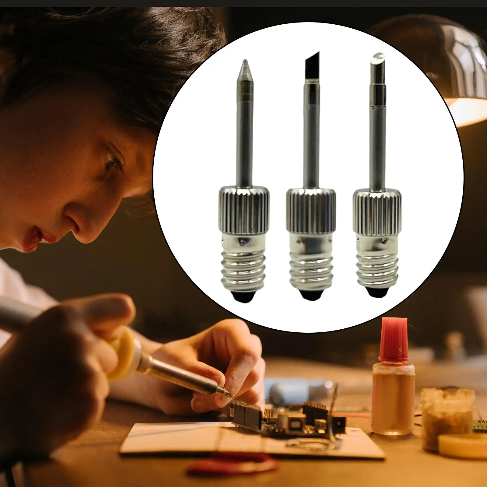 

Soldering Iron Tips Electronic Rechargeable Soldering Tips for Outdoor Accessories