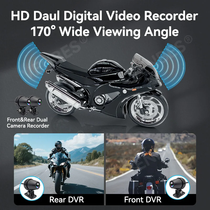 VENBES Carplay Motorcycle Universal 6.25 بوصة Navigation Carplay Android Auto Bluetooth IP67 شاشة مقاومة للماء