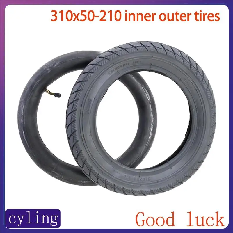 

Надежная электрическая самокатная шина 12 дюймов (310X50-210) с камерой в комплекте