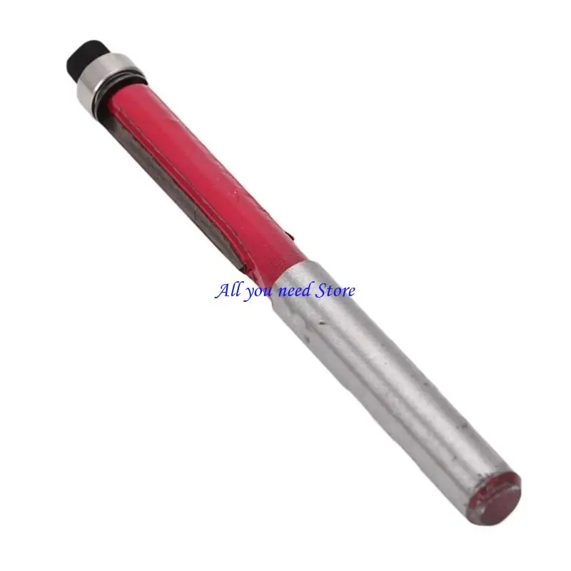 K9FB New 6.35mm Flush Trim Bit Tipped For 1/4" Shank Router Bits Woodworking