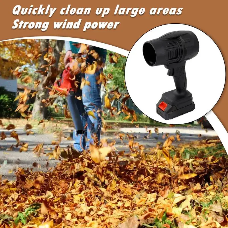 

Electric Leaf Blowers Portable Hand Snow Blower Rechargeable Air Duster Device Blowing Cleaning Fan For Driveway Patio Yard