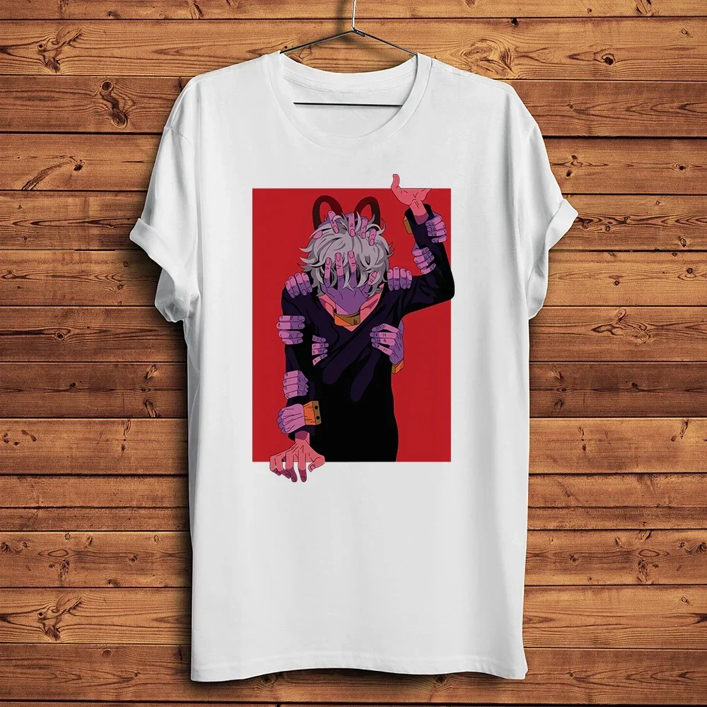 Tomura Shigaraki anime Villain Funny MHA Manga T Shirt Men homme daily Short TShirt Unisex Streetwear tee