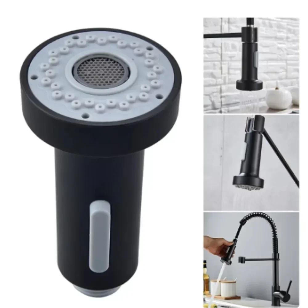 أخبار المطبخ سحب رشاش رئيس ABS للمطبخ بالوعة الحمام صنبور الحنفية استبدال الملحقات G1/2 رأس صنبور المطبخ جيد #1