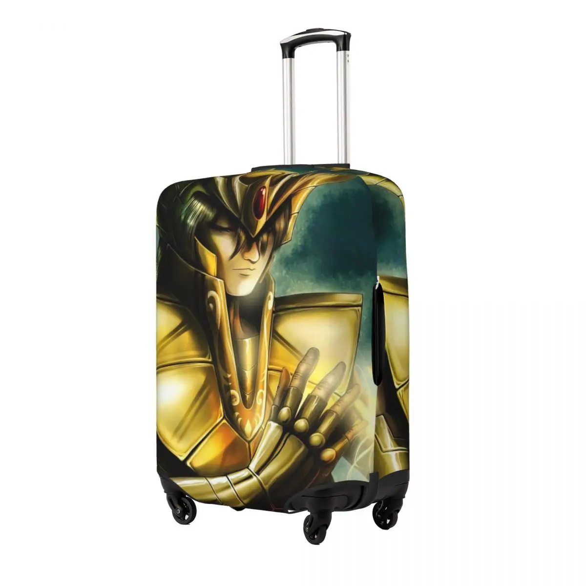 Virgo Shaka Print Luggage Protective Dust Covers Elastic Waterproof 18-32inch Suitcase Cover Travel Accessories