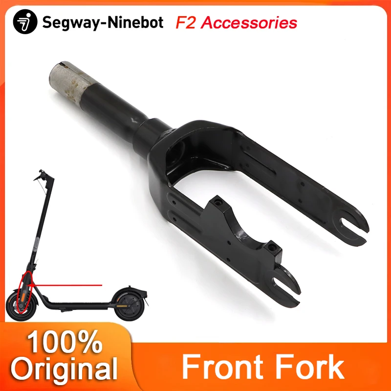 Original Front Fork For Ninebot by Segway F2 Electric Scooter Aluminum Alloy Front Fork Damper Wheel Bracket Kickscooter Parts