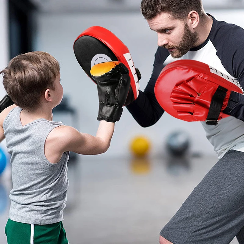 2 w 1 rękawice bokserskie i rękawice bokserskie ustawiają klocki fokusowe na rękawice bojowe do treningu kickboxingu Karate Muay Thai MMA