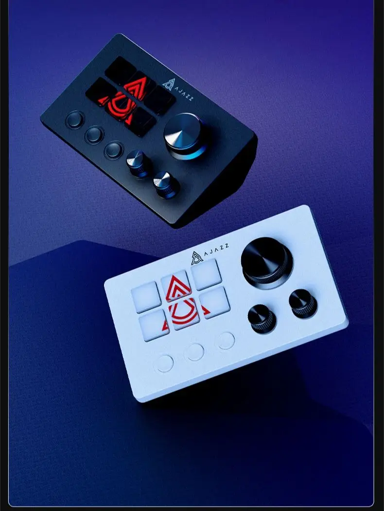 Ajazz AKP03E/153E Programmeerbaar Macro Toetsenbord Mechanisch Gaming Toetsenbord Aangepaste Knoppen Mini Toetsenbord Voor Meerdere Scenario's - afbeelding 2