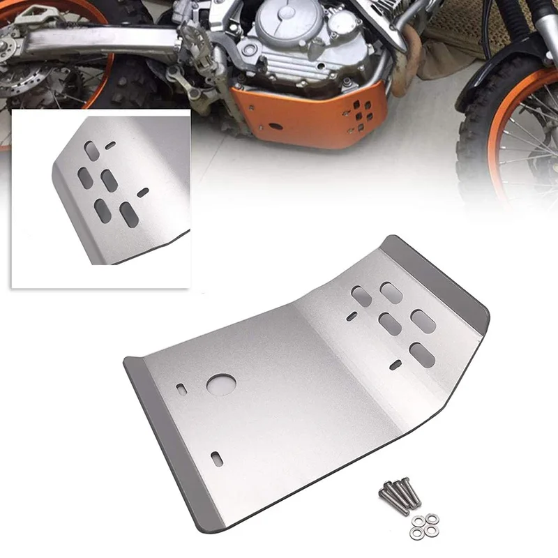 

Motorcycle Engine Guard Cover Skid Plate For Yamaha Serow XT250 Tricker XG250 Motorcycle Accessories(Silver)