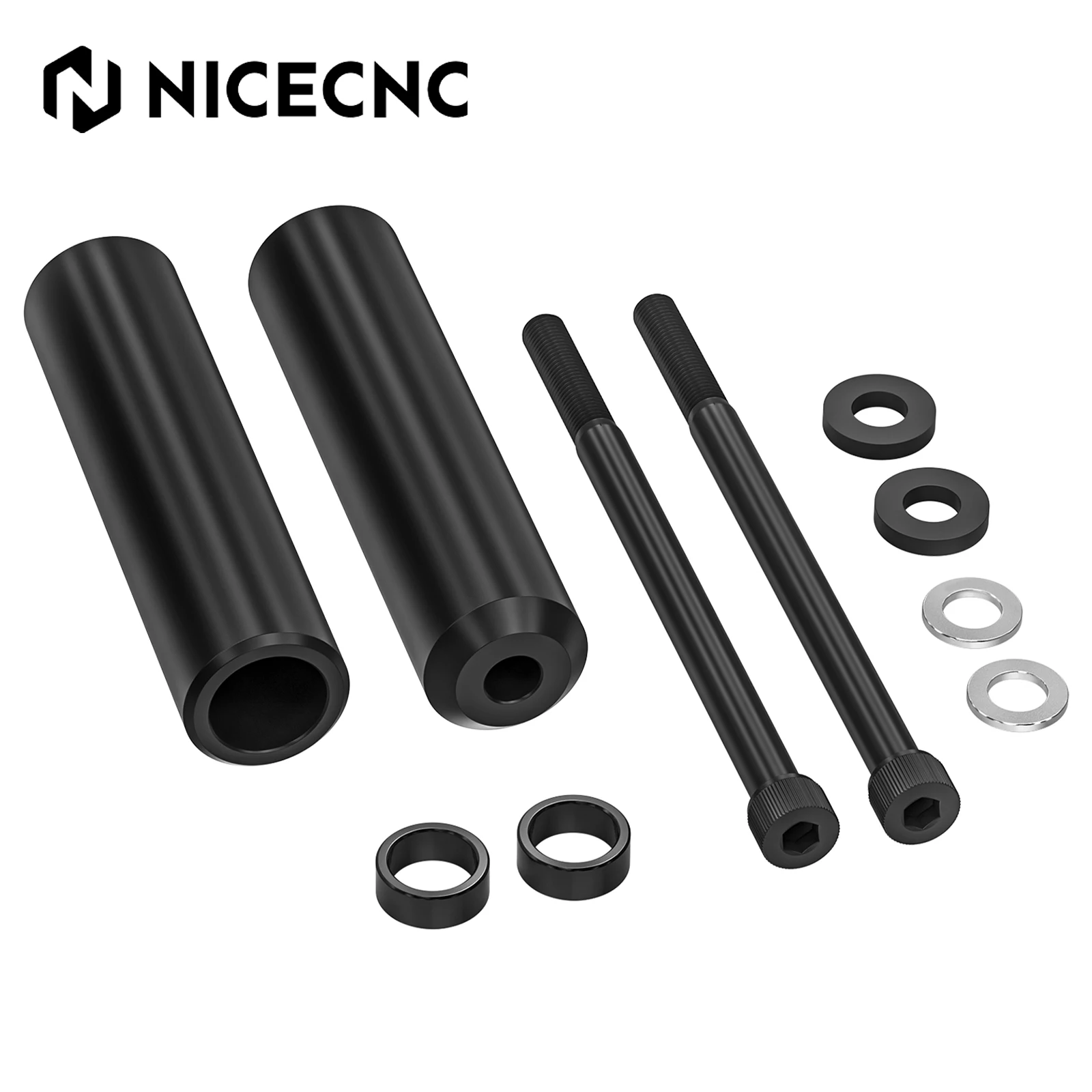 

For Harley Sportster XL883 1200 6.5" Upper Shock Mount Frame Sliders Sportster 883 Low XL883L 2005-2009 Sportster 1200 XL1200N