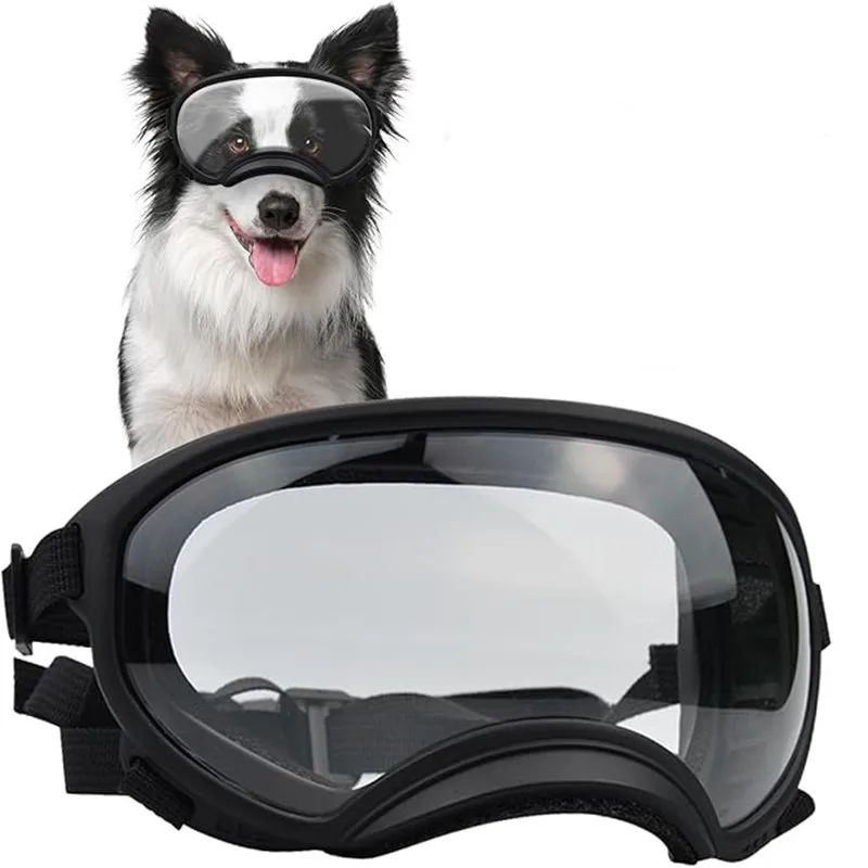 Color Changing Pet Glasses, Dog Goggles, Size Dog Sunglasses, Snow Glasses, UV Resistant Dog Sunglasses