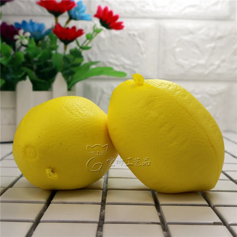 lemon squishy Slow Rising Scented Soft Bread Cake Squeeze Kids Grownups Stress Relief Toy