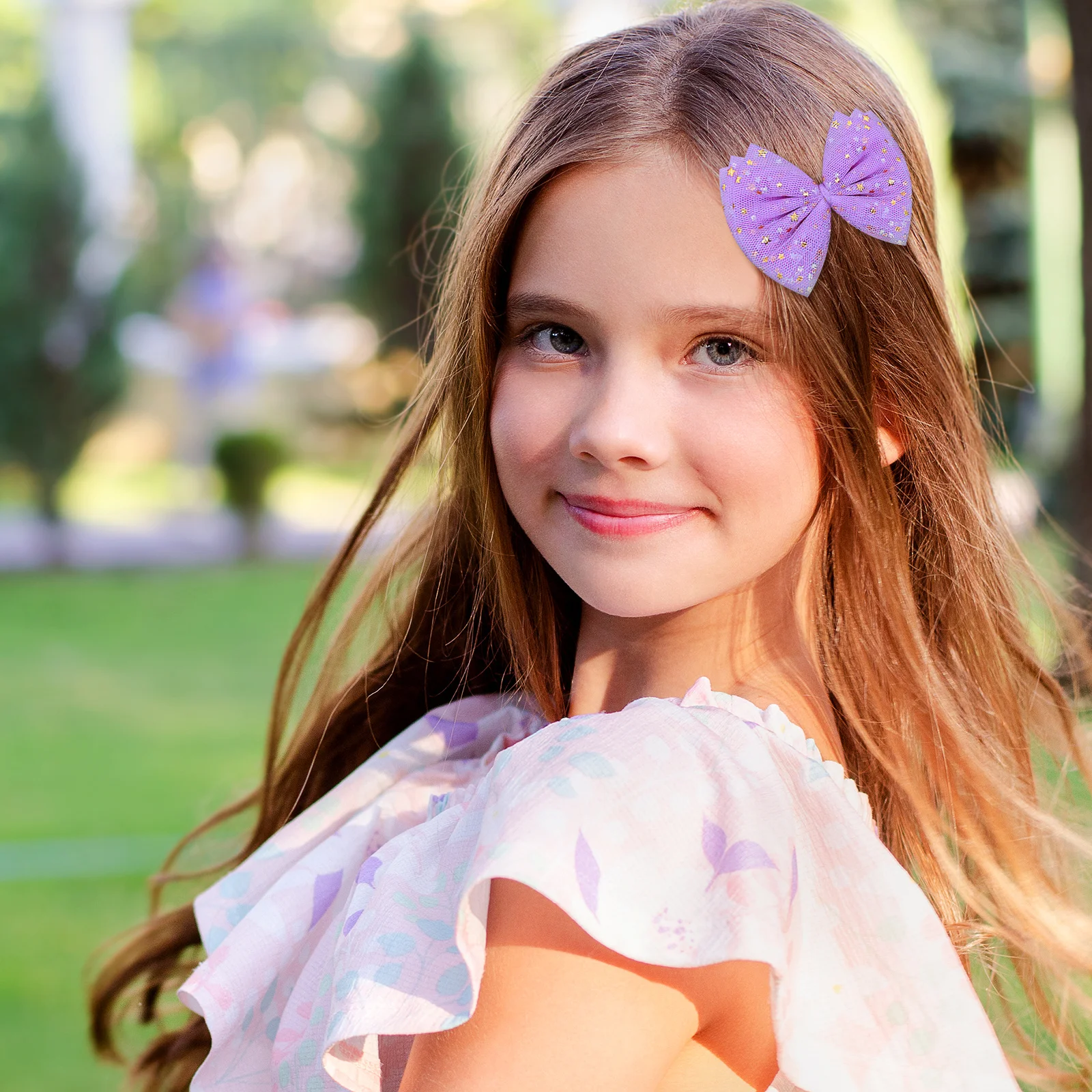 

Fabric Gauze Party Birthday Purple Fancy Table Skirts Decorations for Women Cake Bridal Shower