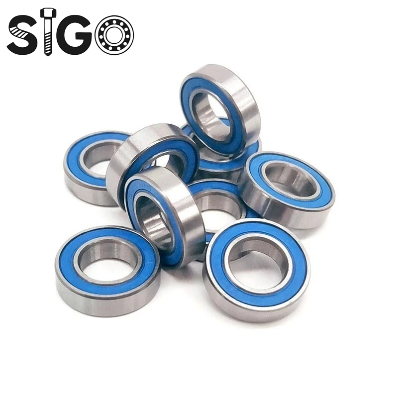 6800RS تحمل 2 قطعة 10x19x5 ملليمتر ABEC-7 هواية الكهربائية RC سيارة شاحنة 6800 RS 2RS الكرات 6800-2RS الأزرق مختومة