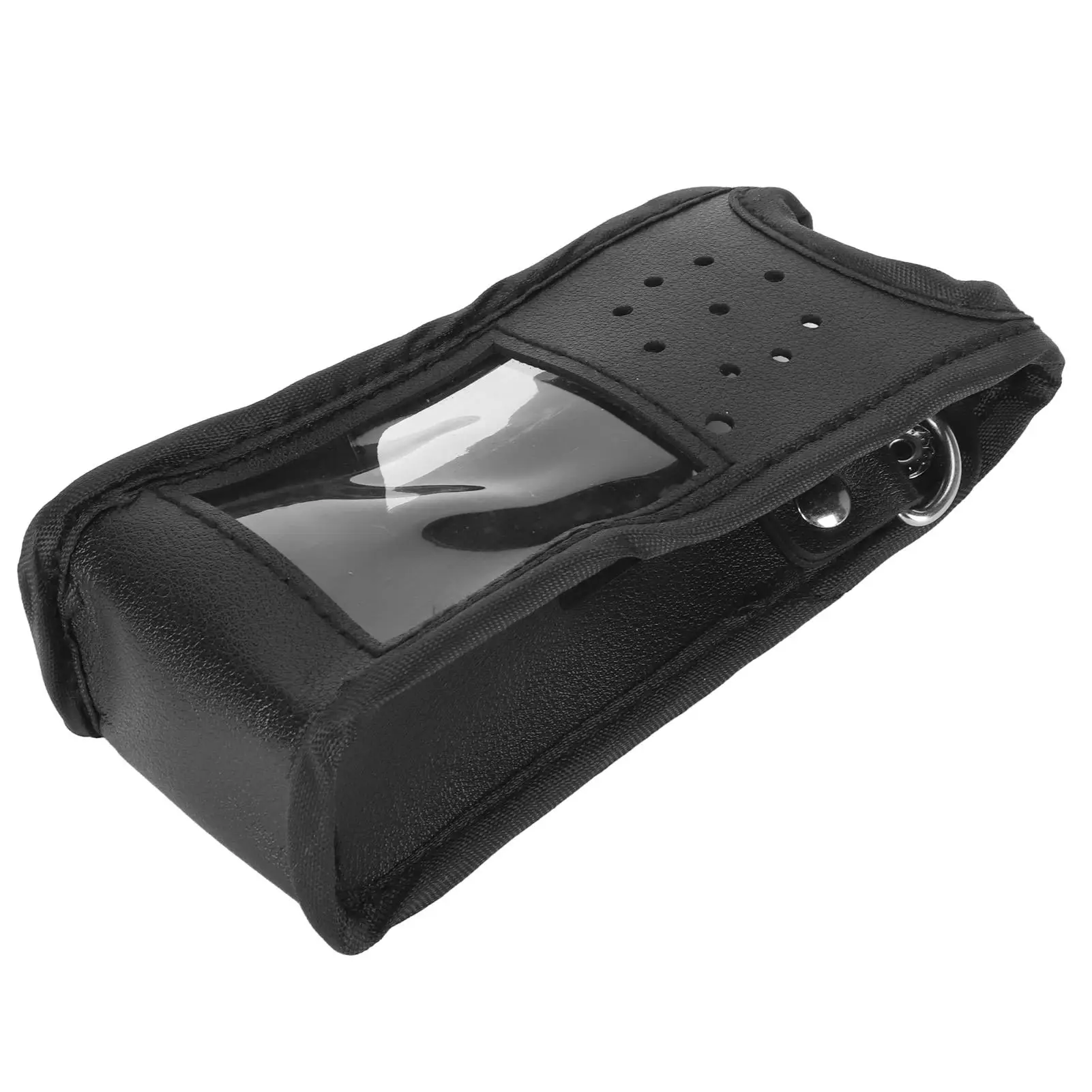 Walkie Talkie Holder custodia Radio universale durevole in pelle artificiale PVC per gt 3WP per uv 9R Plus per bf A58 S58