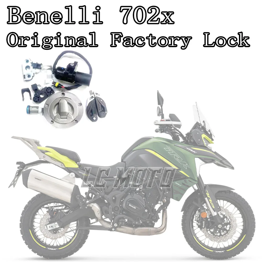 FOR Benelli TRK702 TRK 702 X TRK702X Original Accessories Electric Door Lock Set Lock Key Set Lock Fuel Tank Lock