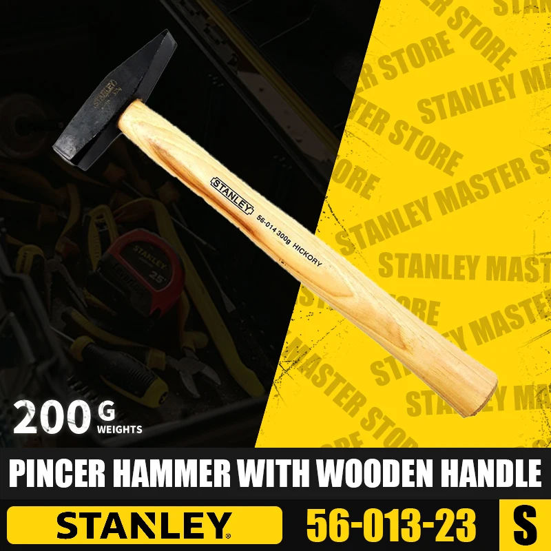 

STANLEY 56-013-23/56-014-23/56-015-23/56-016-23/56-017-23/56-018-23 Pincer Hammer with Wooden Handle Mounting Hammer Hand Tool